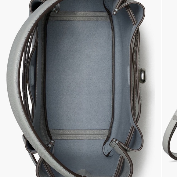 Tory Burch Romy Pebble Leather Bucket Bag - Picture 3 of 6